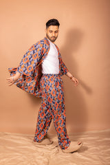 Kaleidoscope kimono jacket