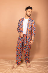 Kaleidoscope kimono jacket