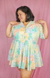 Doodle town short shirt Dress