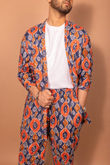 Kaleidoscope kimono jacket