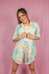 Doodle Town Shirt Shorts co-ord