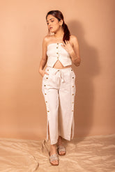 Khaadi button down pants