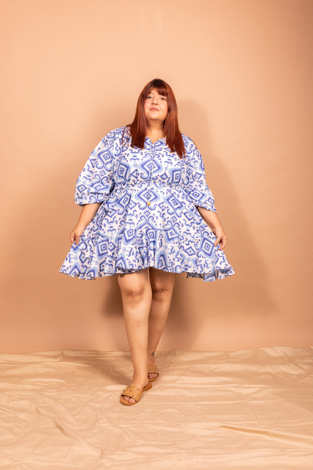 Santorini Flare Dress