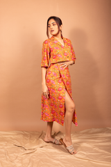Bloom wrap skirt