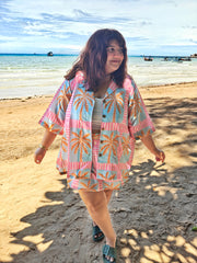 The palm Shirt Skirt co-ord.
