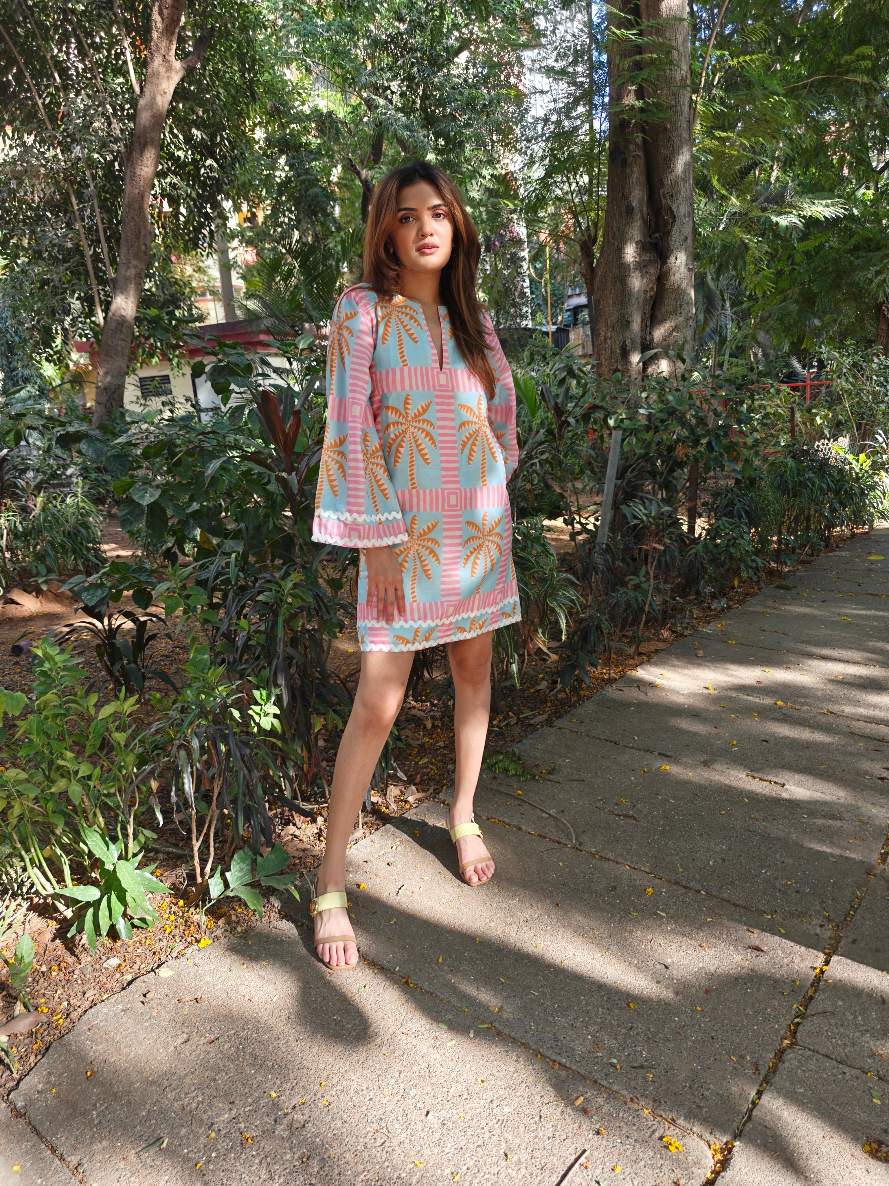 The palm dress