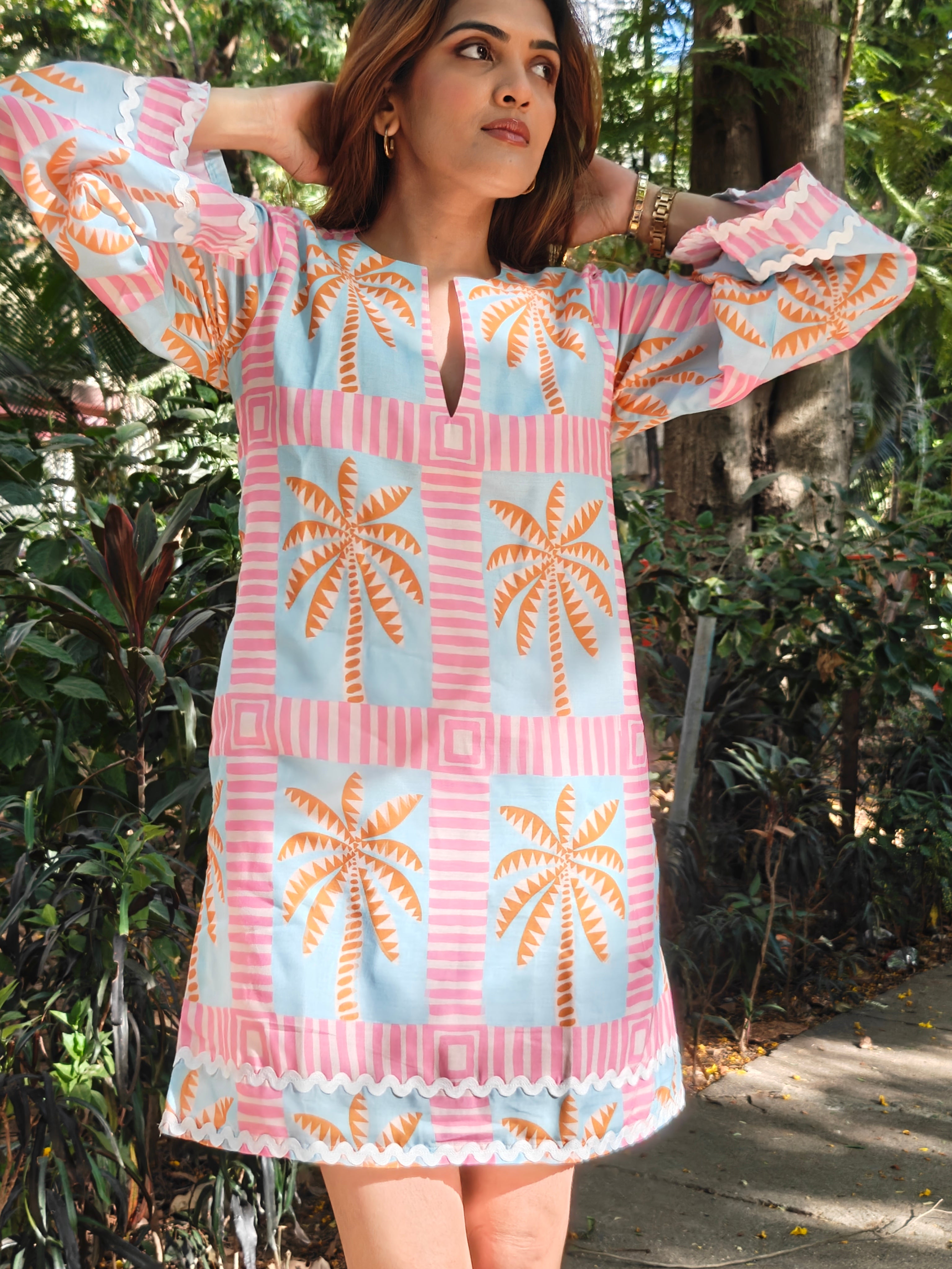 The palm dress
