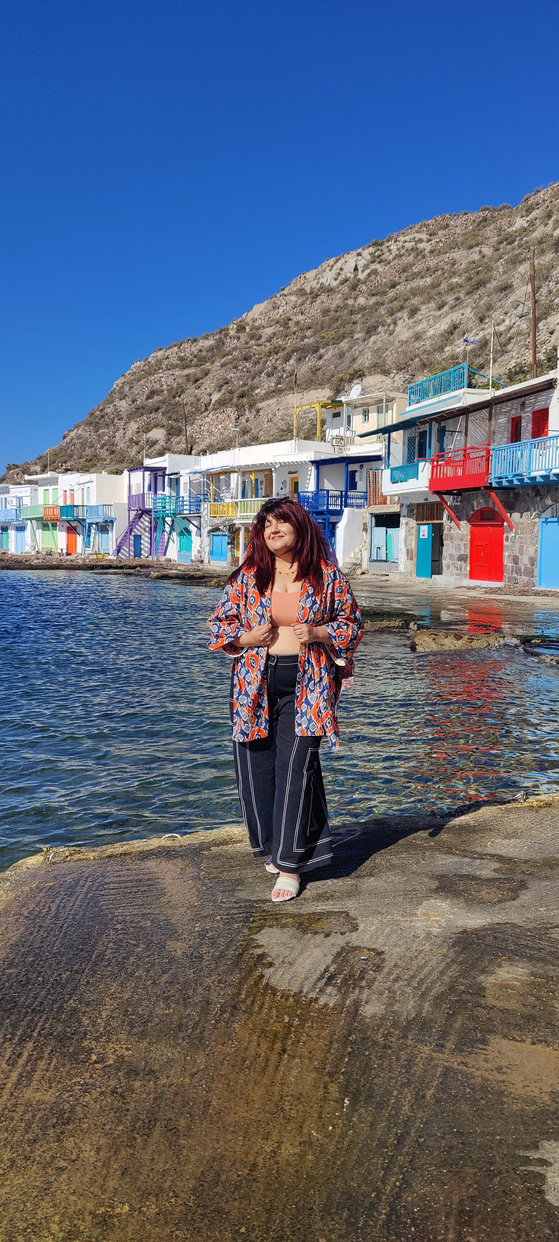 Kaleidoscope kimono jacket