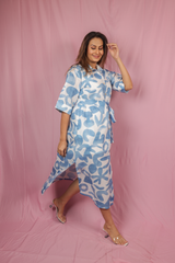 Brush Stroke kaftan Dress