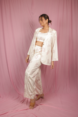 Faces 3 piece silk set