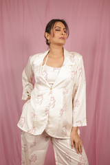 Faces 3 piece silk set